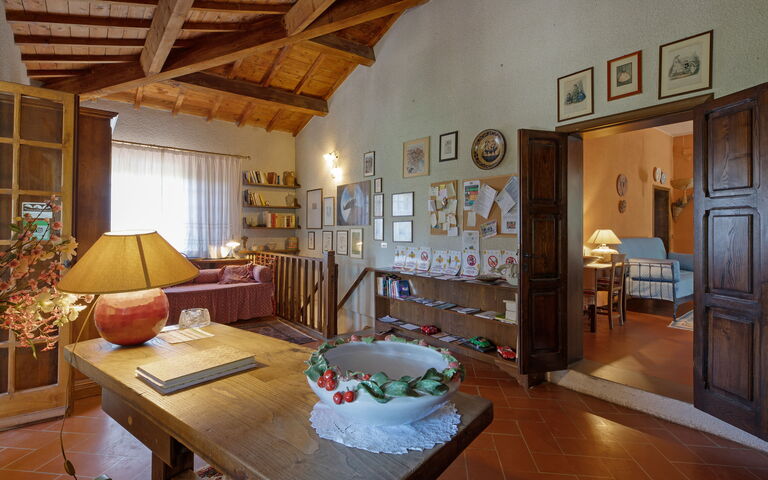 Casale Condottiero: Wohnzimmer