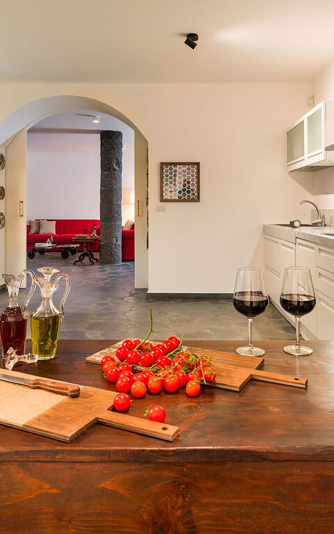 Etna Retreat: Küche