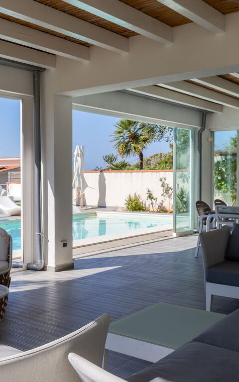 Villa Annalisa: Außen, Balkon / Terrasse / Patio, Draussen