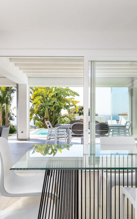 Villa Annalisa: Esszimmer, Wohnzimmer