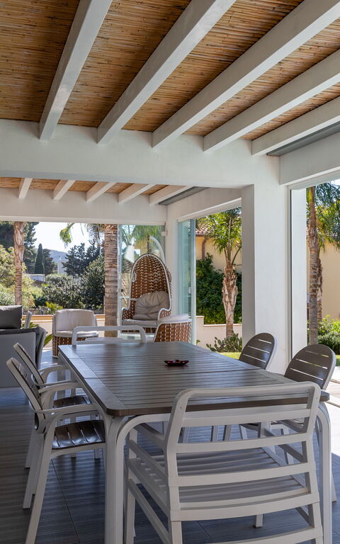 Villa Annalisa: Außen, Balkon / Terrasse / Patio, Draussen, Schwimmbad