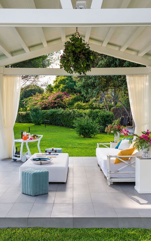 Villa Isabella: Balkon / Terrasse / Patio, Garten