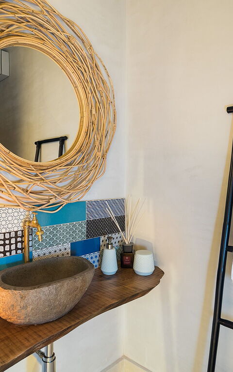 Villa Dimora Pura: Bad