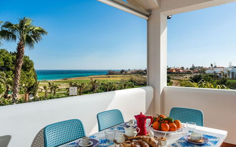 Unterkunft Calantha: Balkon / Terrasse / Patio