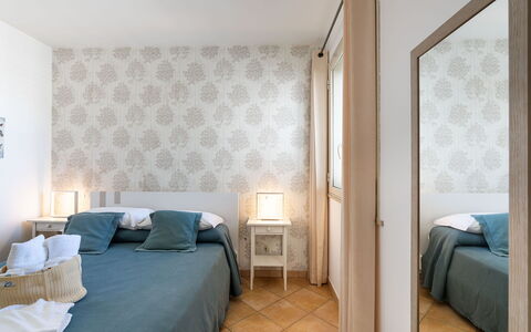 Unterkunft Calantha: Schlafzimmer