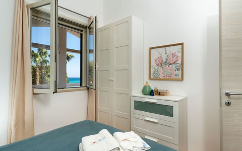 Unterkunft Calantha: Schlafzimmer