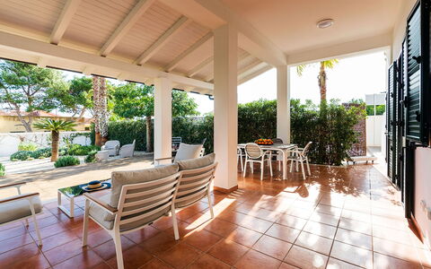 Unterkunft Euthalia: Außen, Draussen, Garten