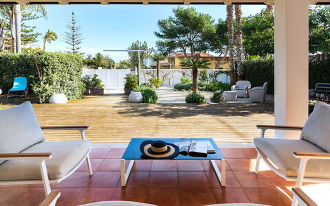 Unterkunft Euthalia: Außen, Draussen, Garten