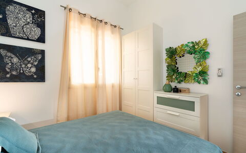 Unterkunft Euthalia: Schlafzimmer