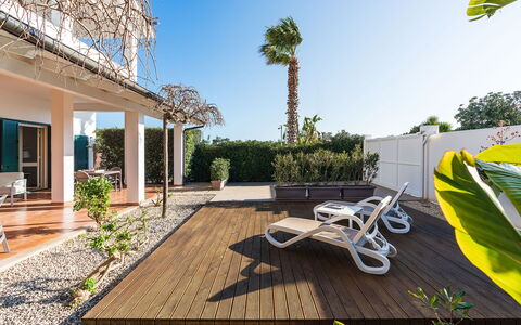 Unterkunft Kalika: Garten