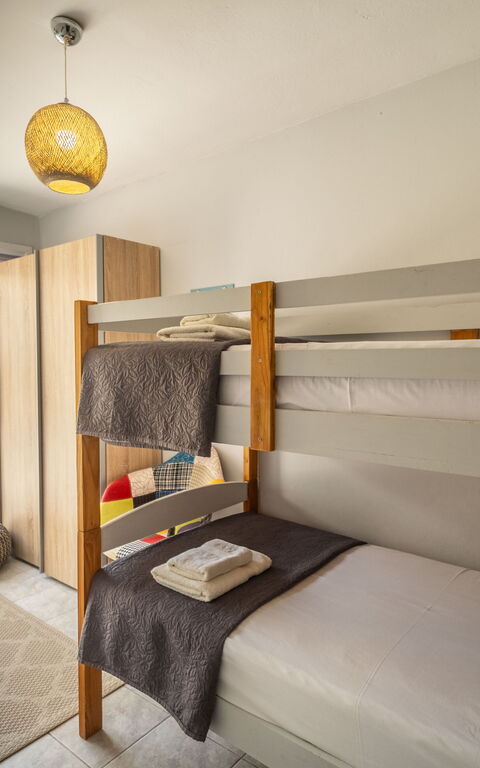 Villa Eftychia: Schlafzimmer