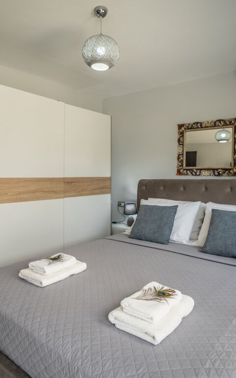 Villa Eftychia: Schlafzimmer