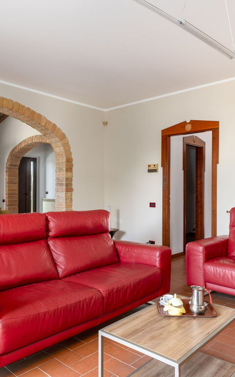 Villa Renina: Esszimmer, Wohnzimmer