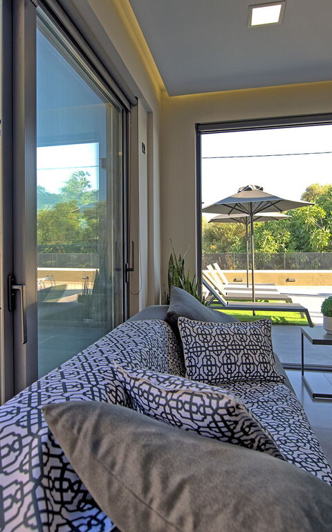 Villa Maripol: Wohnzimmer