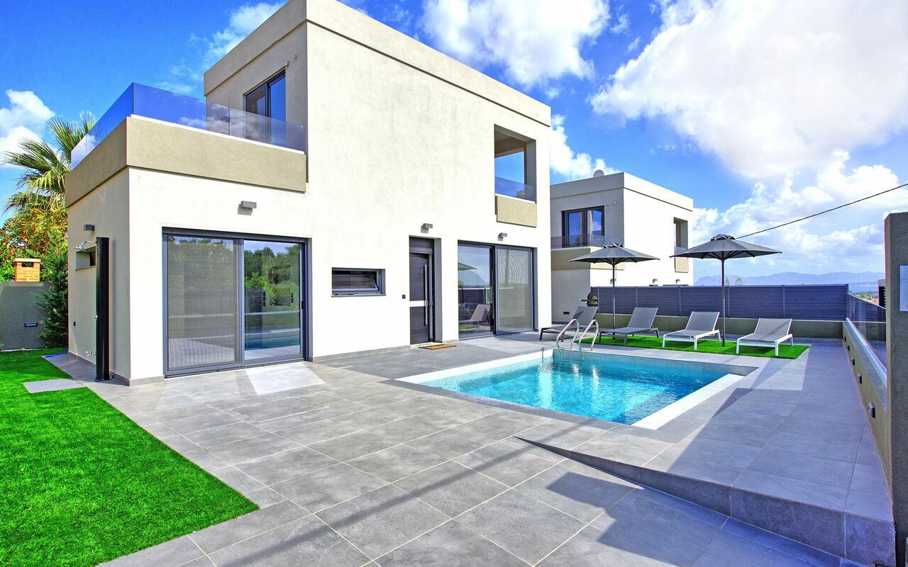 Villa Maripol: Außen, Draussen, Garten, Schwimmbad