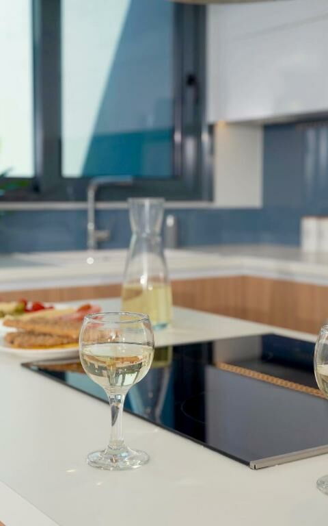 Villa Zaneti: Küche