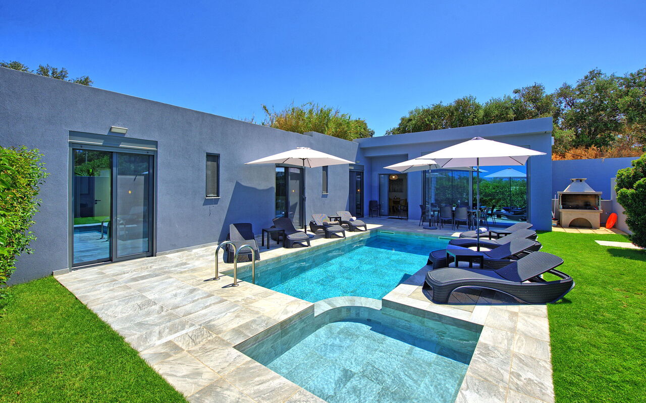 Villa Zaneti: Außen, Draussen, Garten, Schwimmbad, Sommer