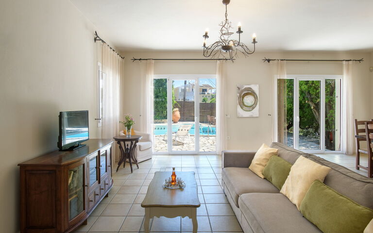 Villa Xanthe: Wohnzimmer