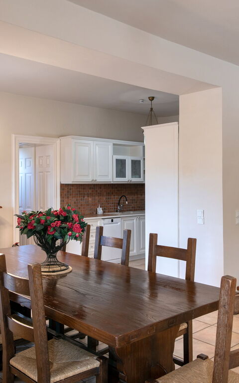 Villa Moyria: Esszimmer