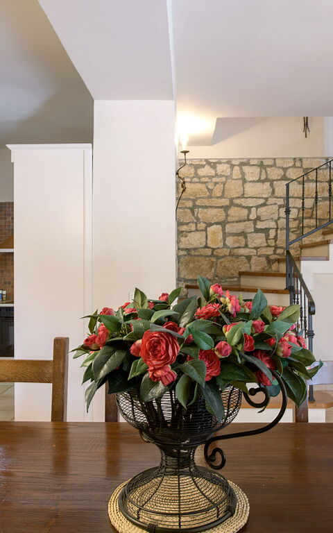 Villa Moyria: Esszimmer