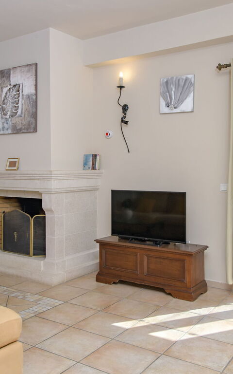 Villa Moyria: Wohnzimmer