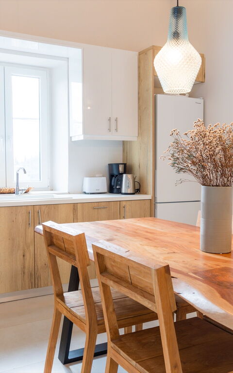 Villa Jacaranda: Esszimmer, Küche