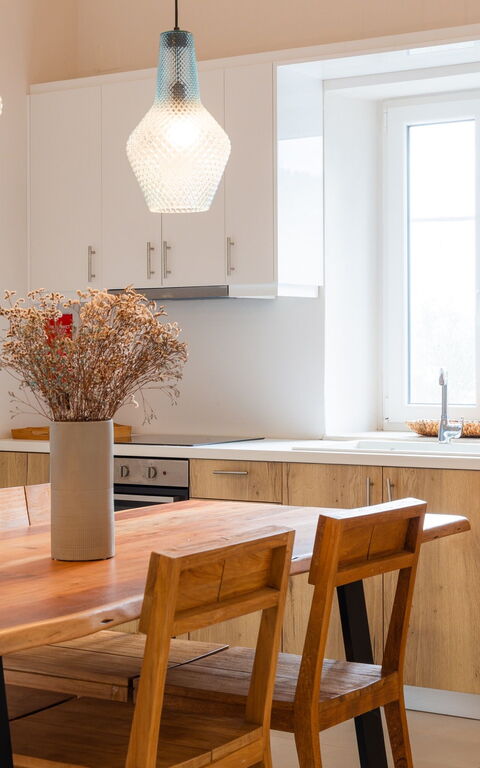 Villa Jacaranda: Esszimmer, Küche