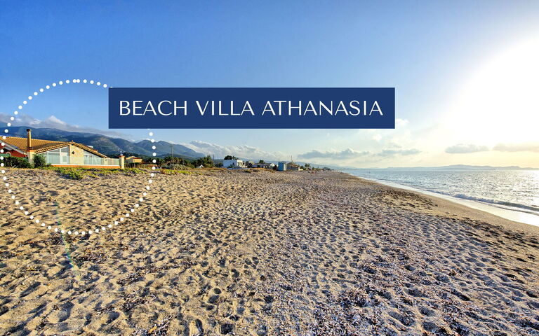 Beach Villa Athanasia: Ansichten, Draussen