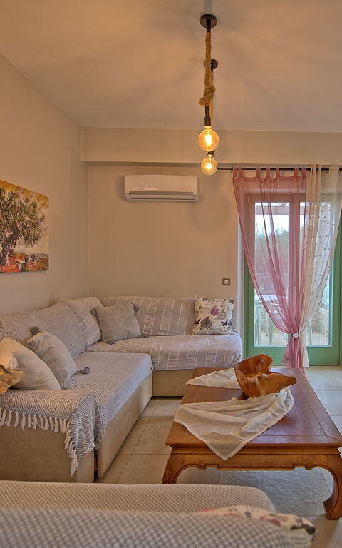 Villa Elaia: Wohnzimmer