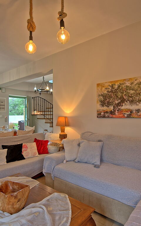 Villa Elaia: Wohnzimmer