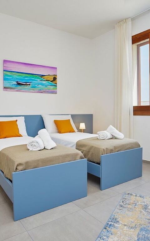 Villa Etesiae: Schlafzimmer