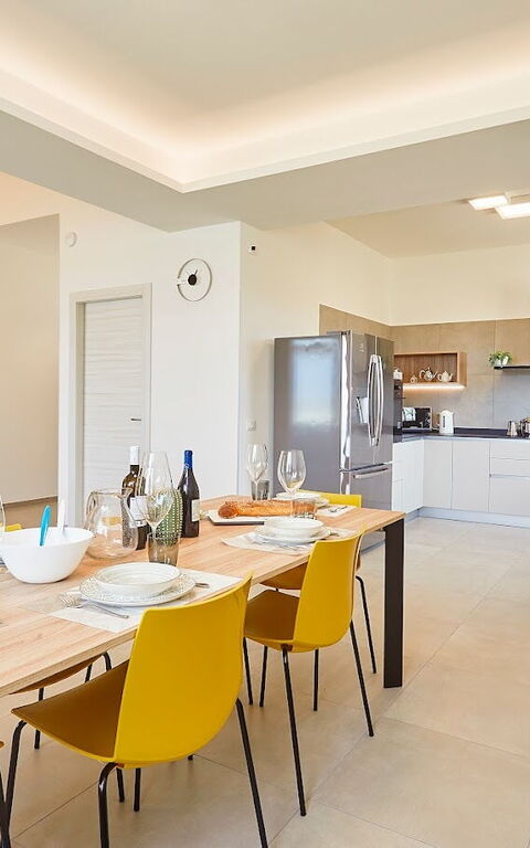 Villa Etesiae: Esszimmer