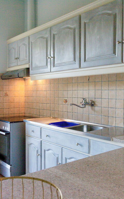 Villa Dimitris: Küche