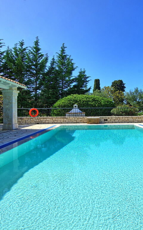 Villa Dimitris: Draussen, Schwimmbad