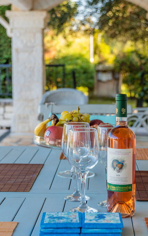 Villa Dimitris: Balkon / Terrasse / Patio