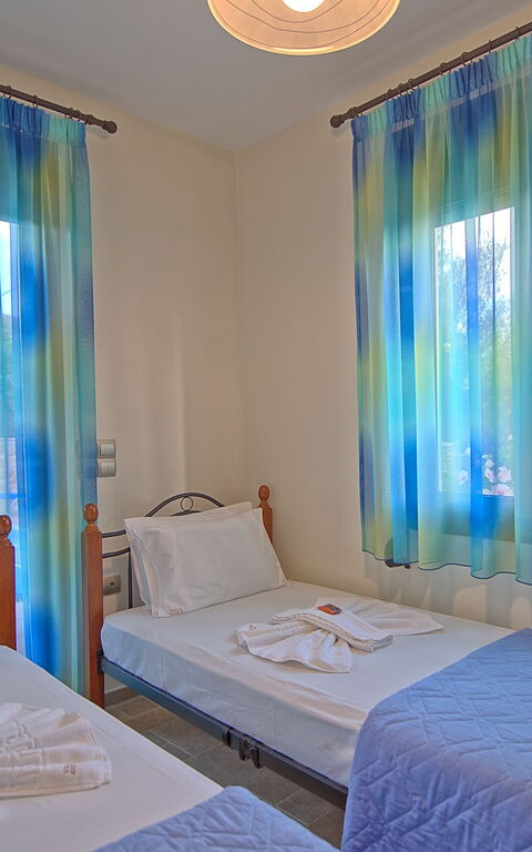 Villa Koules: Schlafzimmer