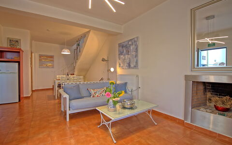 Unterkunft Kastellina: Wohnzimmer