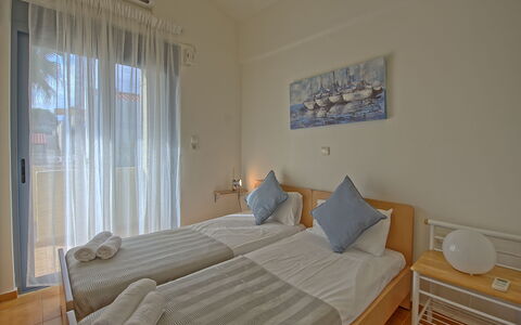 Unterkunft Emmanouela: Schlafzimmer