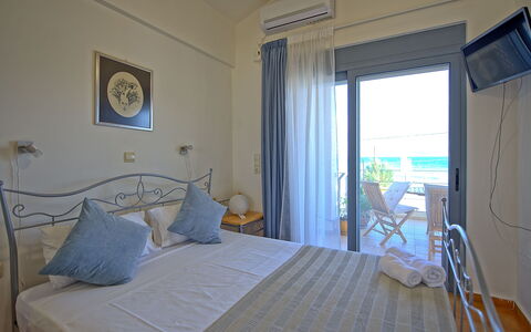 Unterkunft Emmanouela: Schlafzimmer