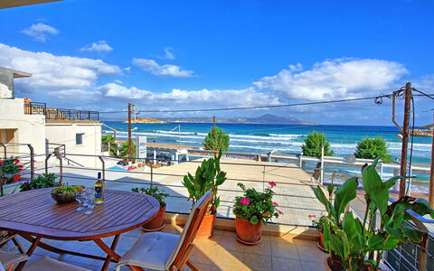 Unterkunft Emmanouela: Ansichten, Draussen