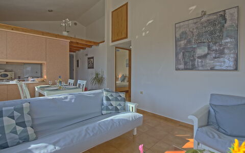 Unterkunft Emmanouela: Wohnzimmer