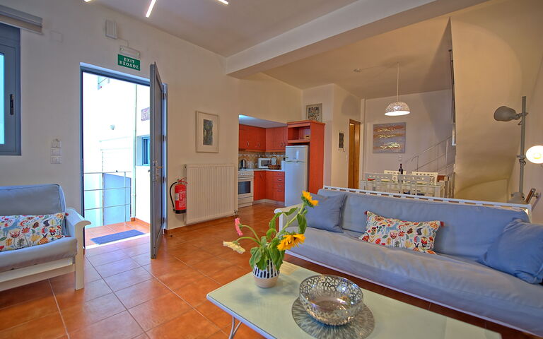 Unterkunft Kastellina: Wohnzimmer