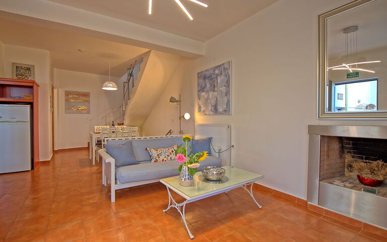 Unterkunft Kastellina: Wohnzimmer