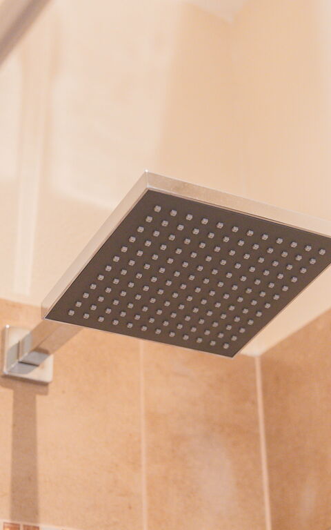 Beach Villa Christina: Bad, Zimmerdetails