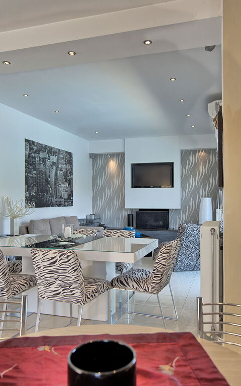 Beach Villa Christina: Esszimmer