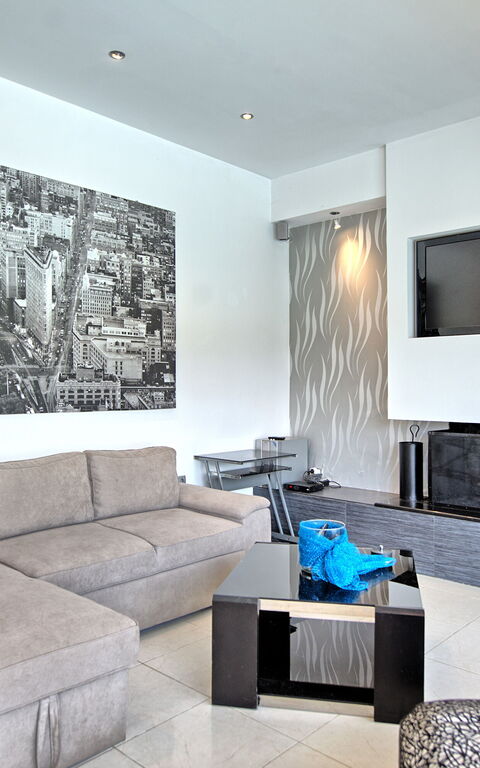 Beach Villa Christina: Wohnzimmer