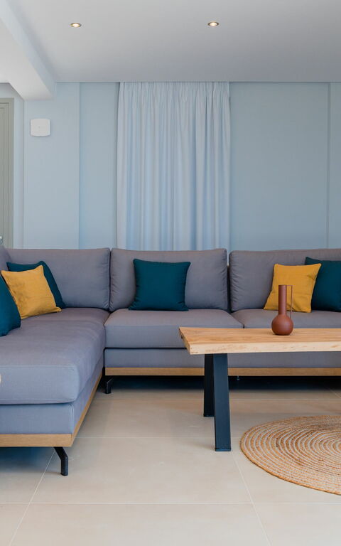 Villa Prokimea: Wohnzimmer