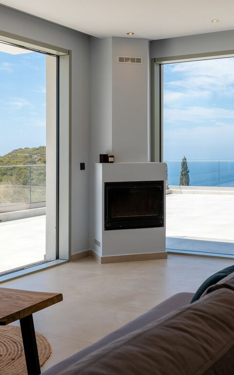 Villa Prokimea: Wohnzimmer