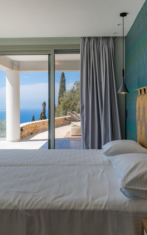 Villa Prokimea: Schlafzimmer