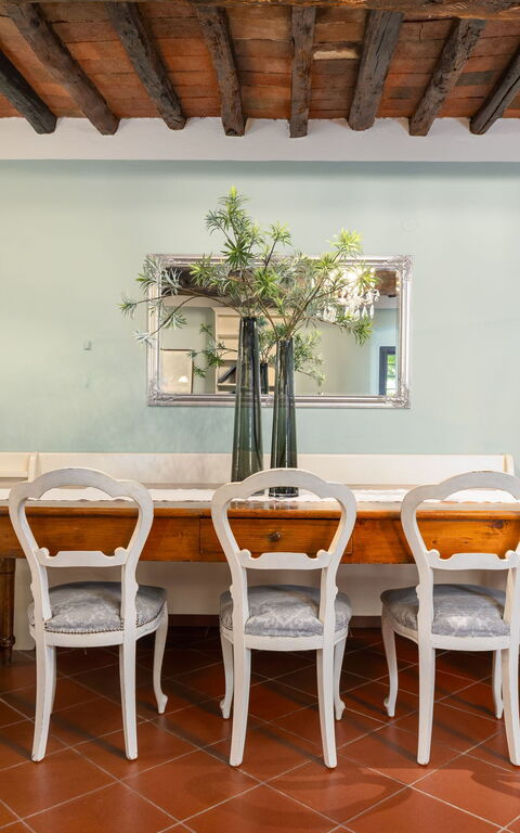 San Guido: Esszimmer